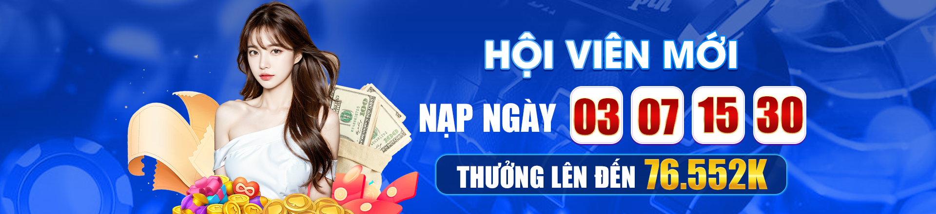 Hình ảnh quảng cáo của 888new hiển thị nền tảng và các lợi ích