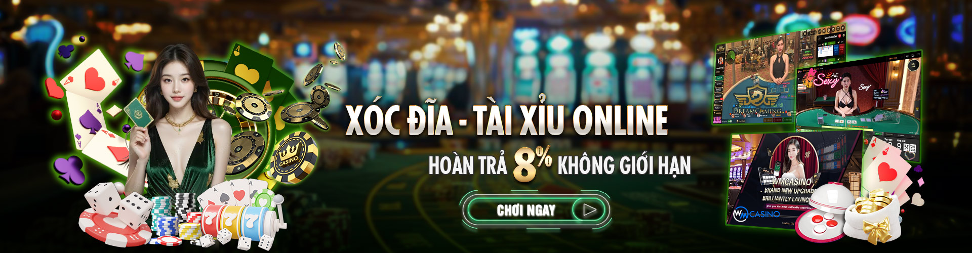 Hình ảnh quảng cáo của 888new hiển thị nền tảng và các lợi ích